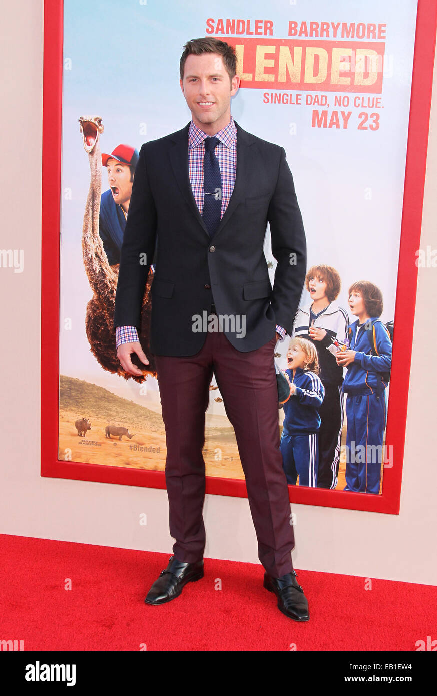 Blended - Los Angeles Premiere - Arrivi con: Michael Lomenda dove: Hollywood, California, Stati Uniti quando: 21 Maggio 2014 Foto Stock