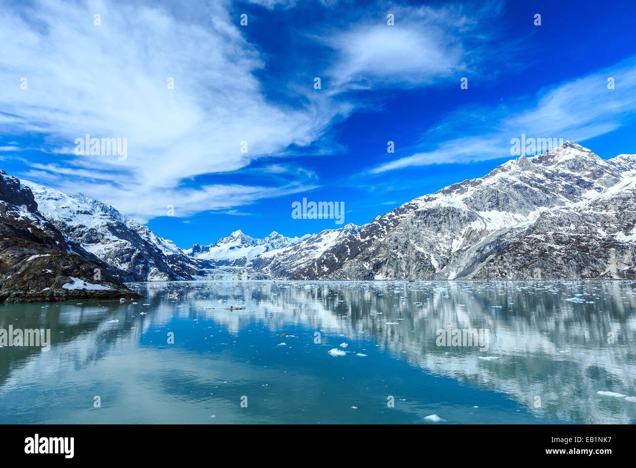 Glacier Bay, Alaska Foto Stock