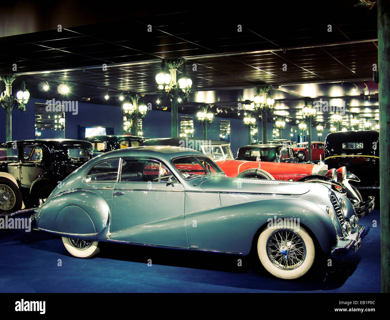 Cite de l'automobilistica Nazionale Museo Collezione Schlumpf. Delahaye classico auto sul display Foto Stock