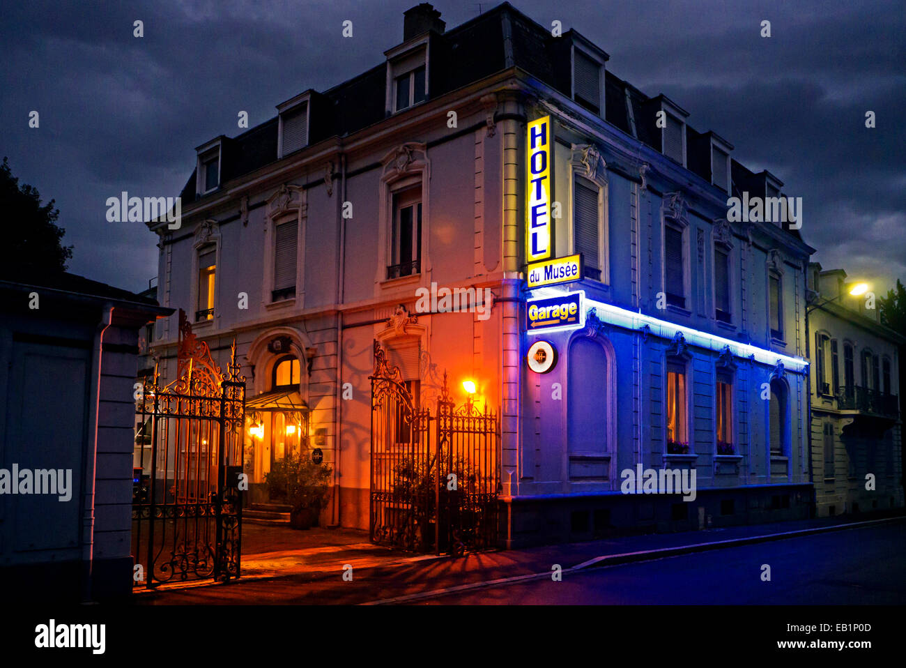 Hotel Musee in Mulhouse Alsace Francia Foto Stock