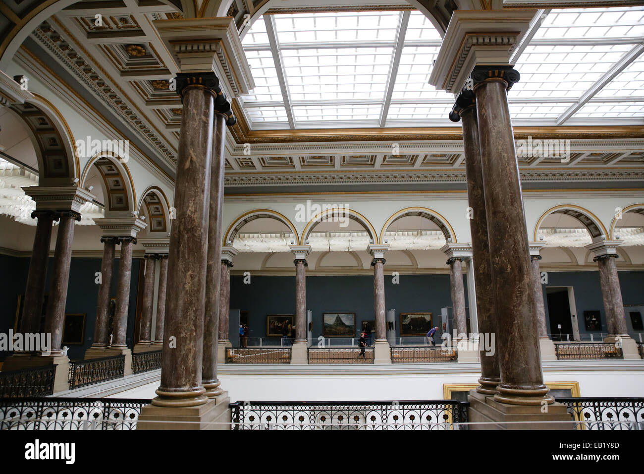 Architetto belga Alphonse Balat design arte Museo Bruxelles Foto Stock