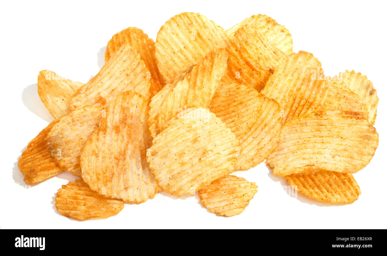 Kc master ruffles potato chips Foto Stock