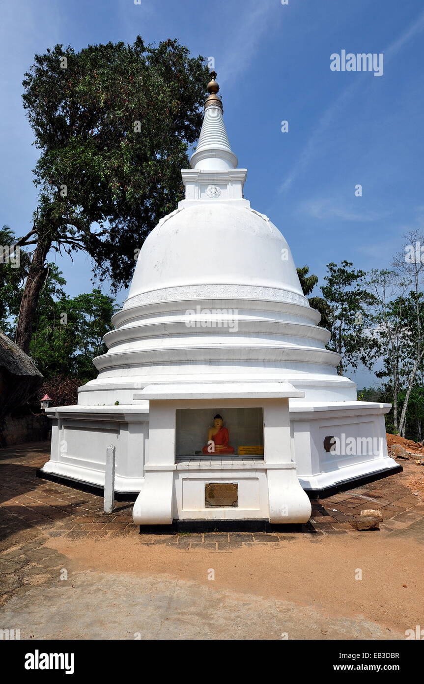 Sri Lanka, tempio buddista Foto Stock