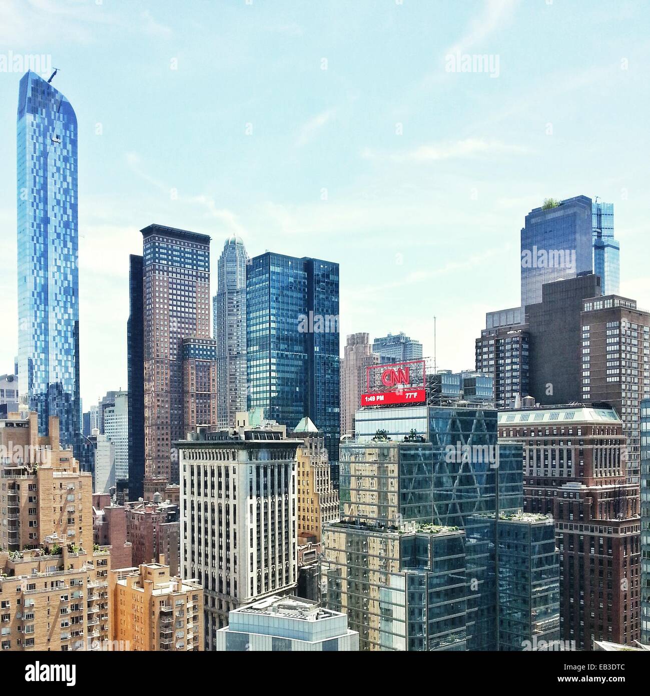 Stati Uniti d'America, nello Stato di New York, New York City, vista del paesaggio urbano Foto Stock