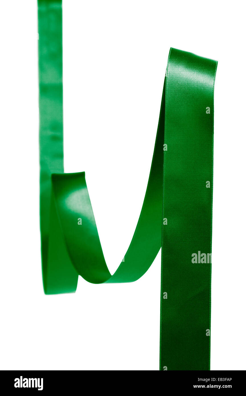Nastro verde Foto Stock