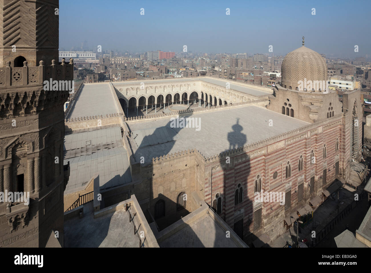 Complesso di Sultan al-Mu'ayyad al Cairo, Egitto Foto Stock