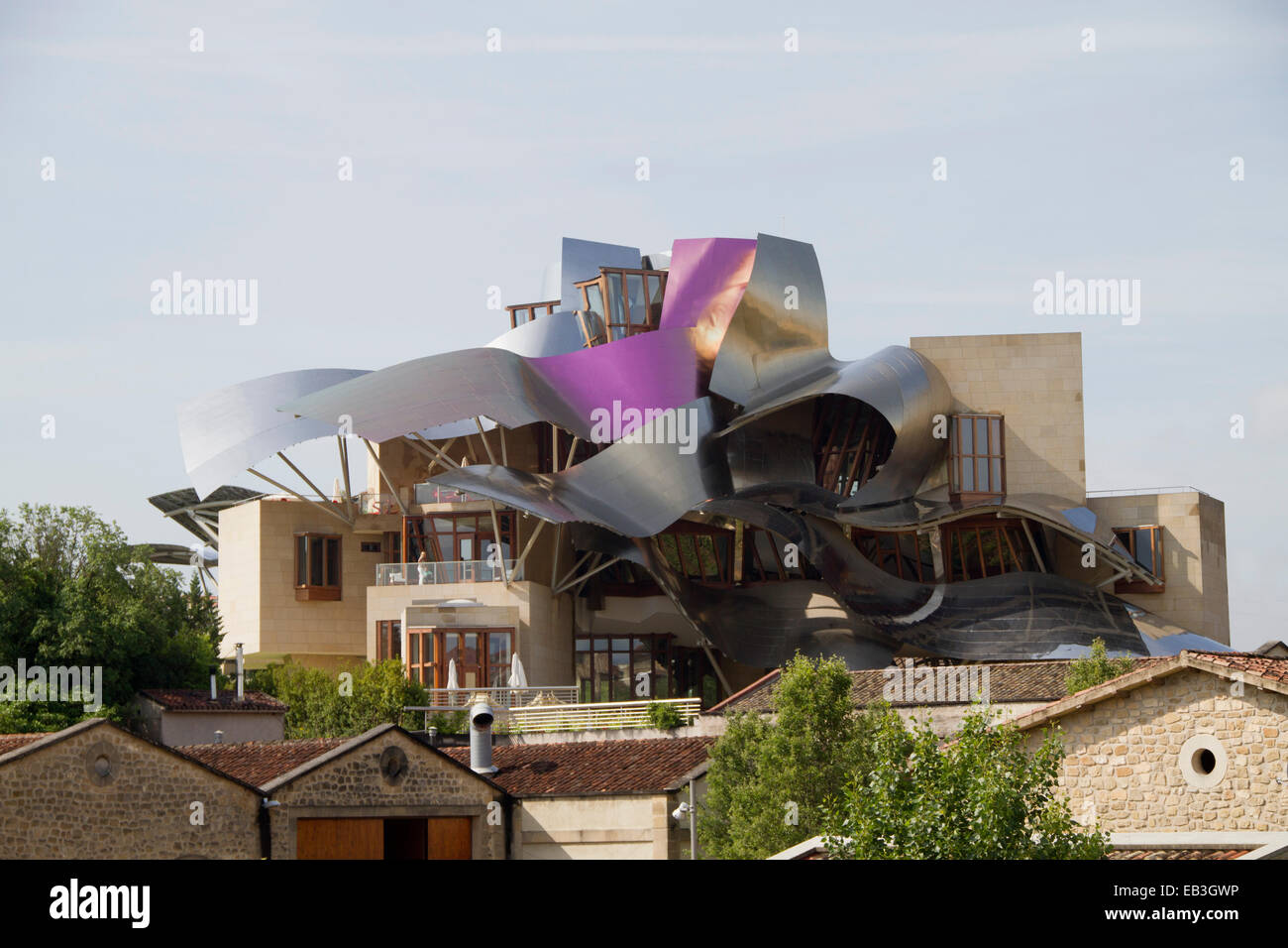 Il Elcielo città del vino, di La Rioja, Spagna Foto Stock