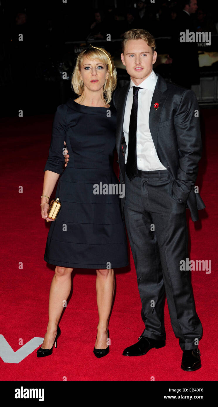 Londra, Regno Unito. 25 Nov, 2014. Ross Anderson frequentare il Regno Unito Premiere di inviolata a l'Odeon Leicester Square Londra il 25 novembre 2014. Credito: Peter Phillips/Alamy Live News Foto Stock