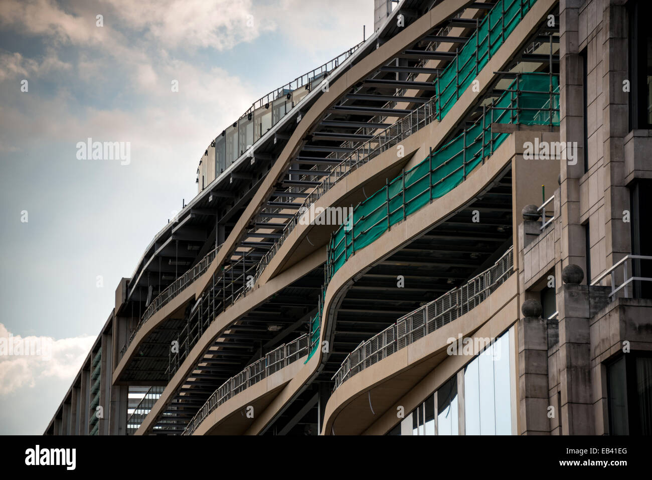 3-10 Finsbury Square costruzione Foto Stock