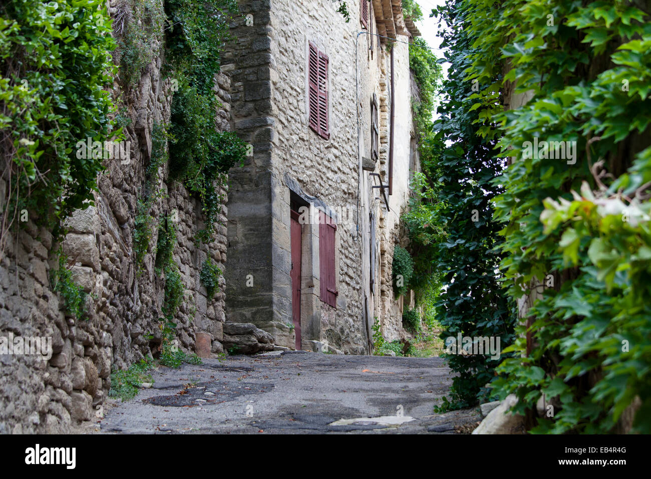Villaggio di Saignon, Provenza, Francia Foto Stock