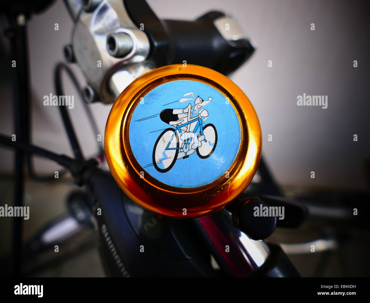 Funny Bici Ring Foto Stock