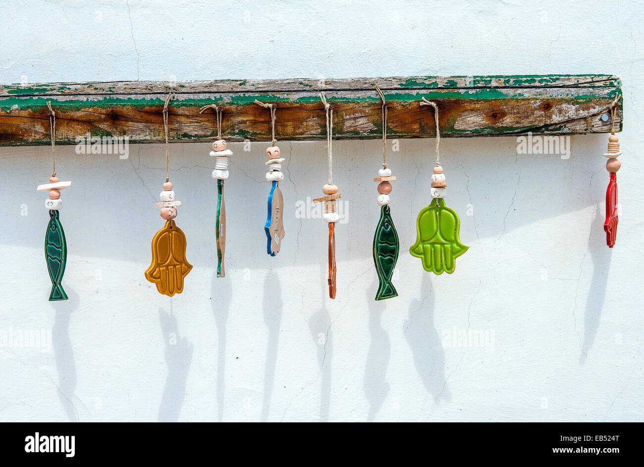 Tunisia Hammamet,artigianato nella Medina, dettaglio Foto Stock