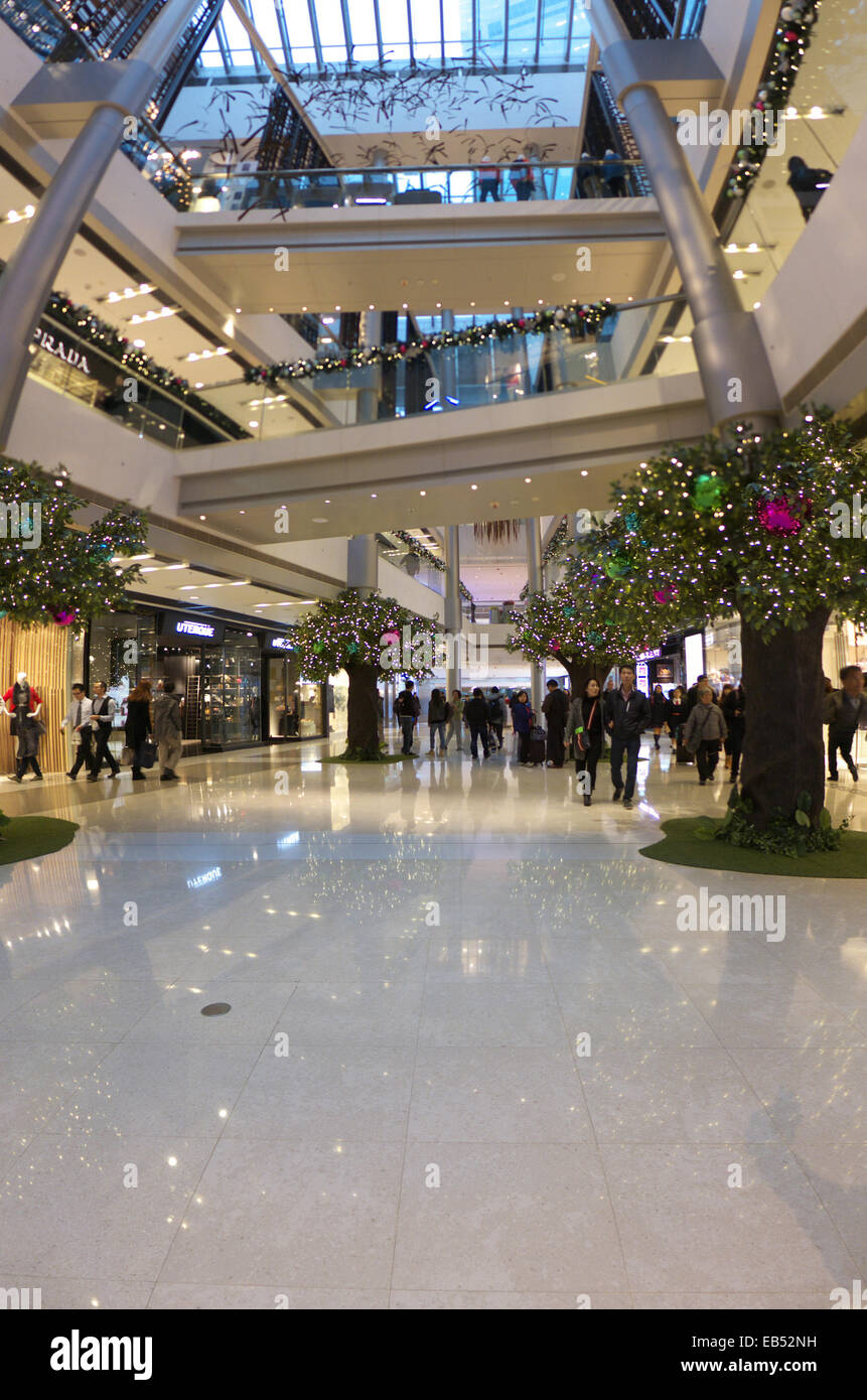 Cina Hong Kong ifc mall shopping interno Foto Stock Cina Hong Kong ifc mall shopping interno Foto Stock