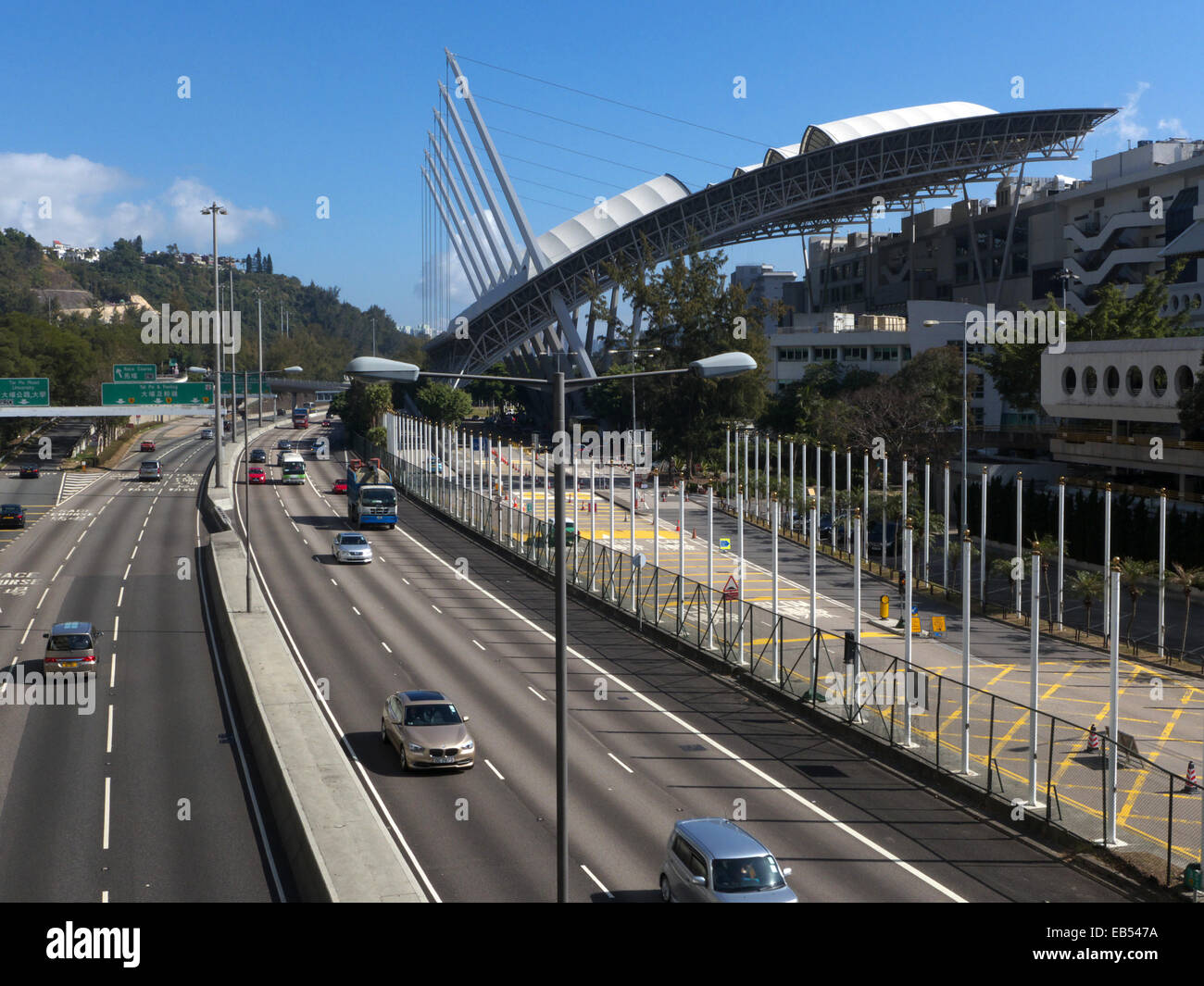 Cina Hong Kong Jockey Club nel distretto di Shatin Foto Stock