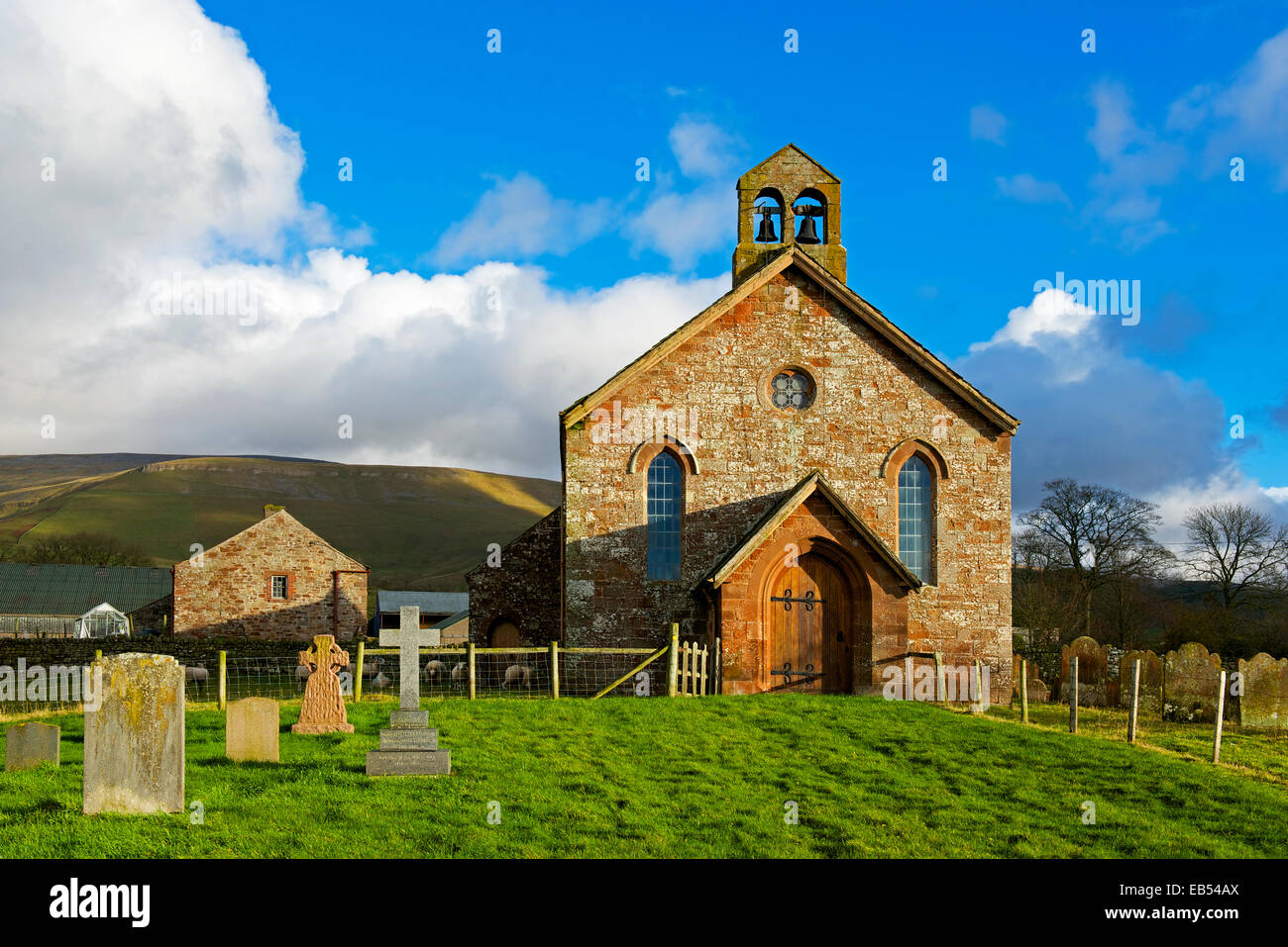 San Lorenzo la chiesa di Kirkland, Cumbria, England Regno Unito Foto Stock