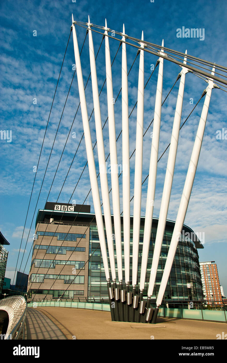 Gli studi della BBC, Salford Quays Foto Stock