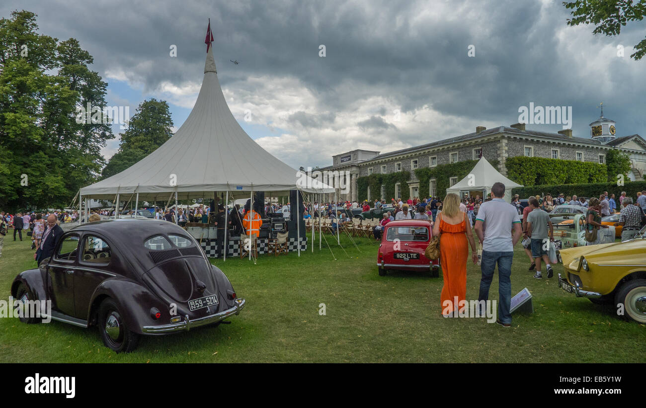 Classic Cars al Goodwood Festival della velocità Foto Stock