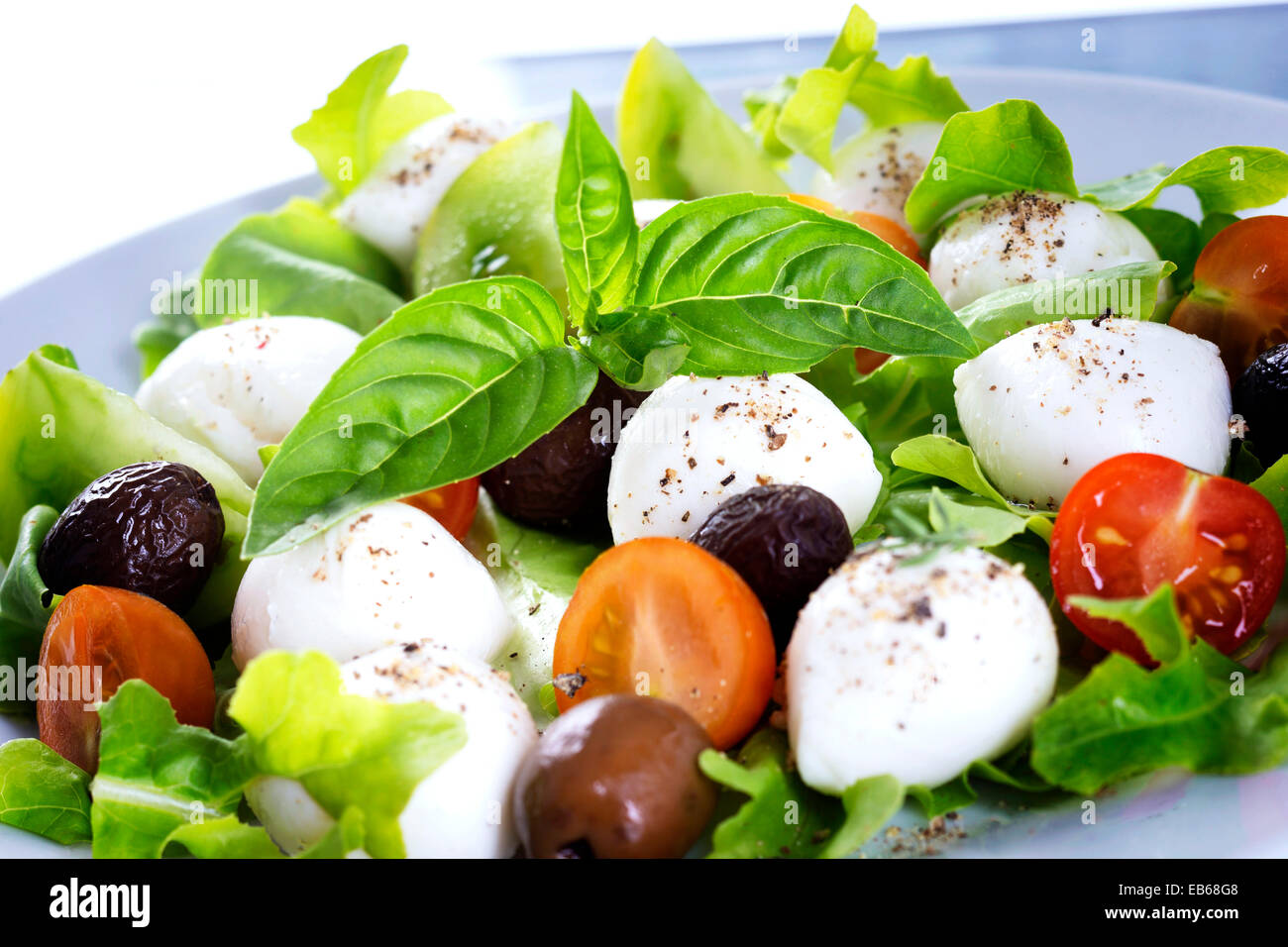 Dieta mediterranea Foto Stock