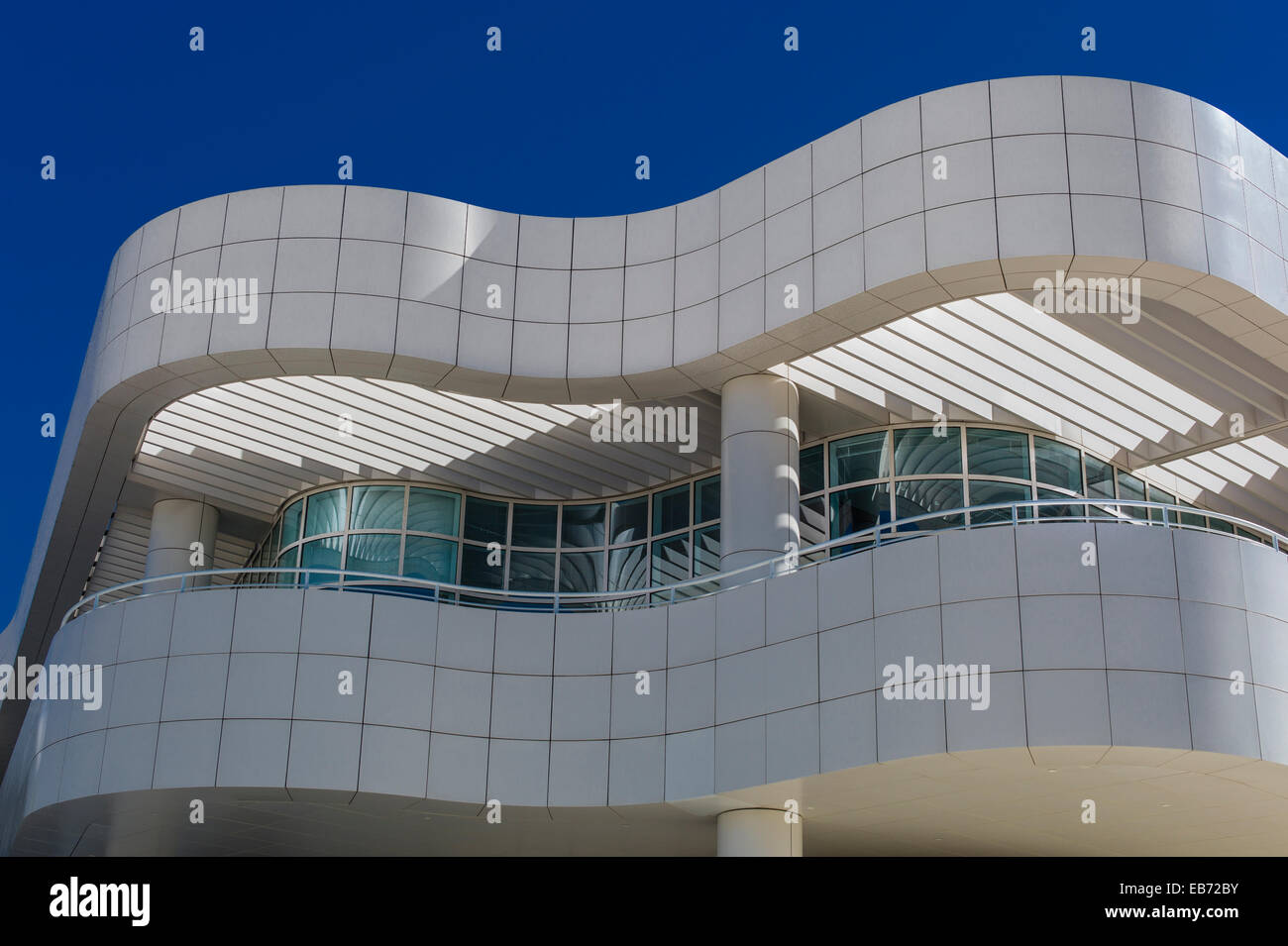 Il Getty Center & Museum di Los Angeles in California Foto Stock