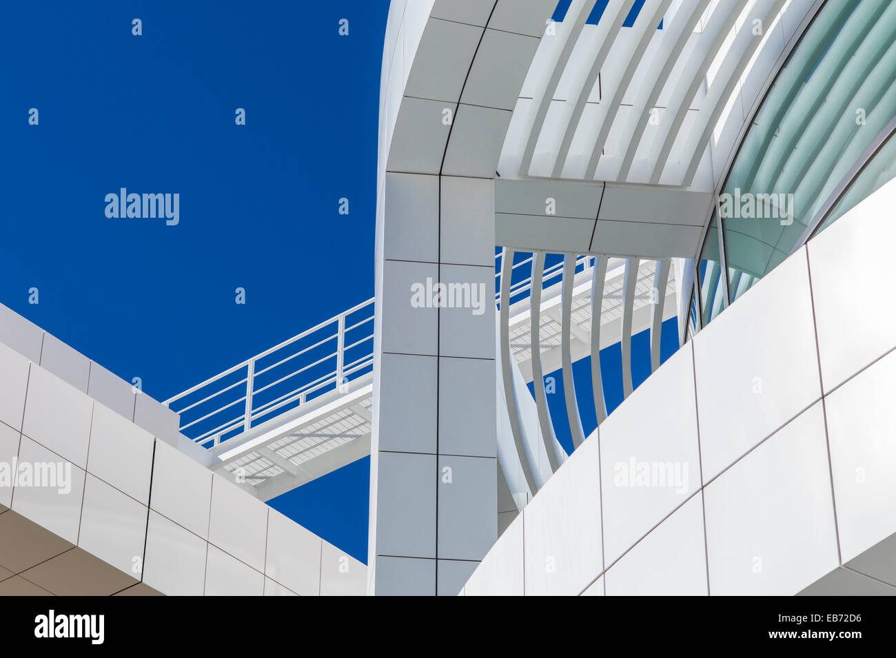 Il Getty Center & Museum di Los Angeles in California Foto Stock