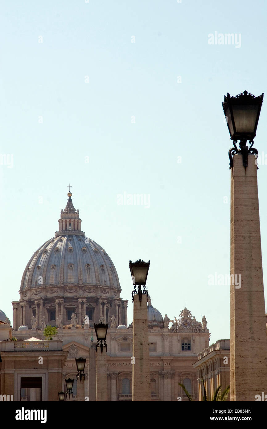 Basilica di San Pietro della basilica Vaticana, Città del Vaticano, Italia Foto Stock