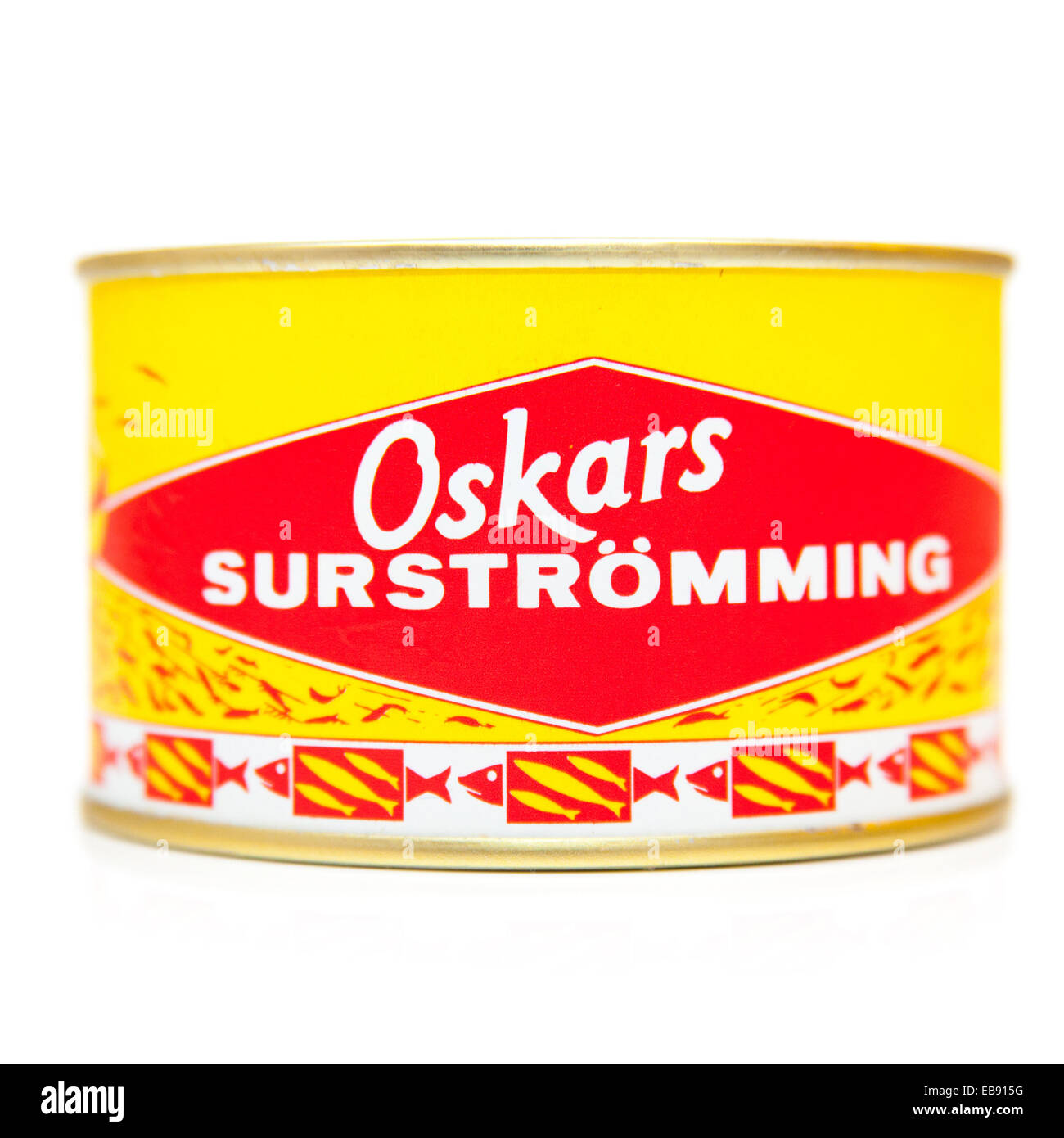 Possibile del surströmming è fermentato Mar Baltico aringa è spesso descritta come il peggior odore di cibo nel mondo. Foto Stock