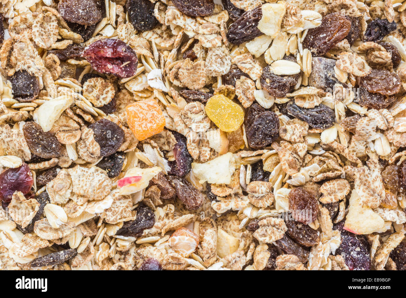 Immagine di cibo - frutta secca muesli. Foto Stock