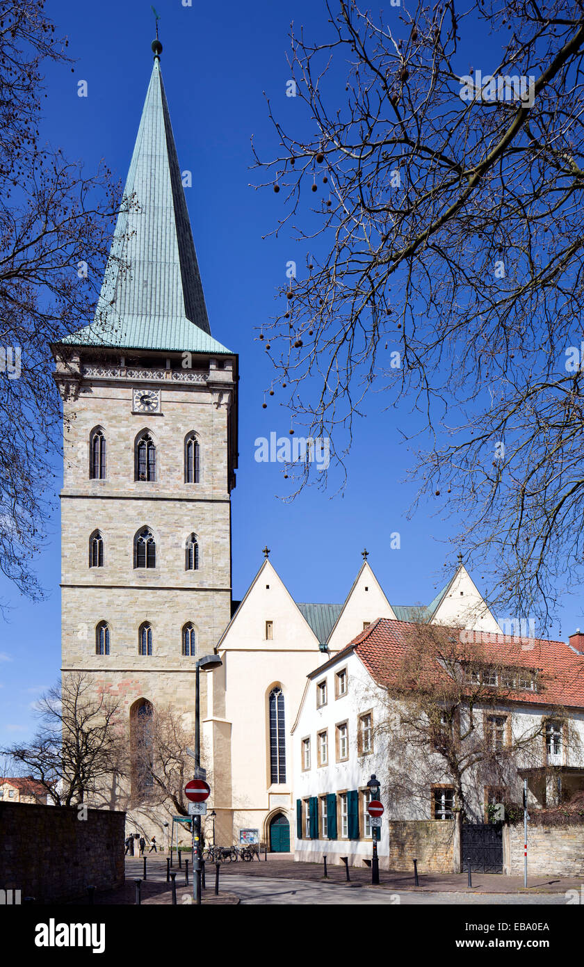 Katharinenkirche, la chiesa di Santa Caterina, Osnabrück, Bassa Sassonia, Germania Foto Stock