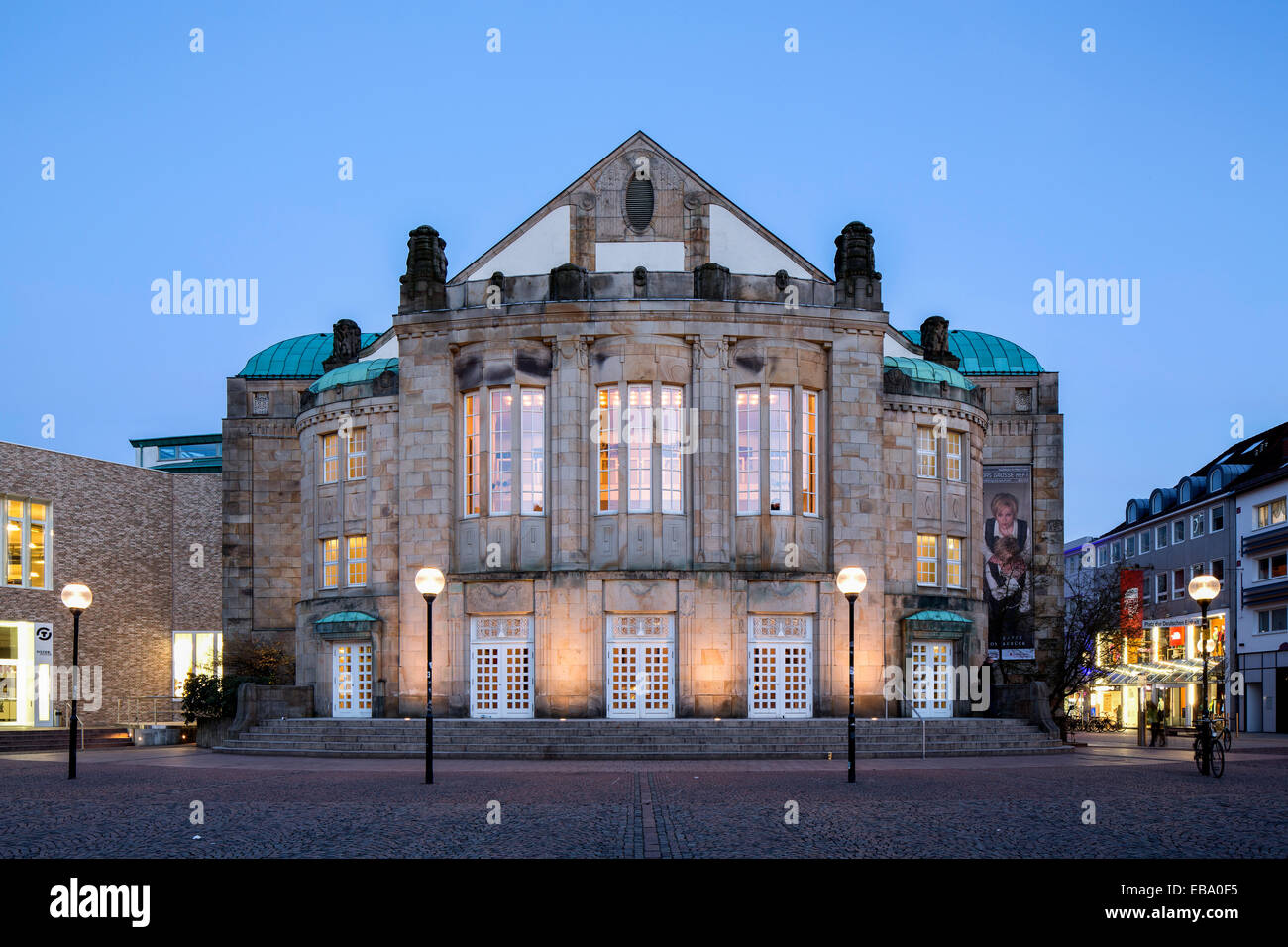 Città del teatro, Osnabrück, Bassa Sassonia, Germania Foto Stock