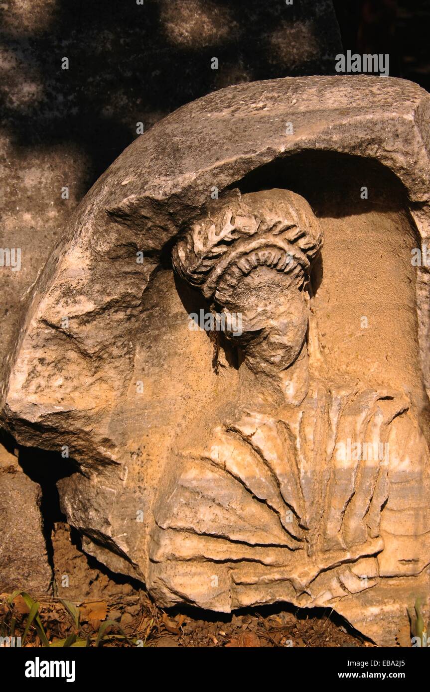 Anatolia antichità antico sito archeologico Archeologia Asia attributo iniziare meglio entrambi carve city close-up di immagine a colori Foto Stock