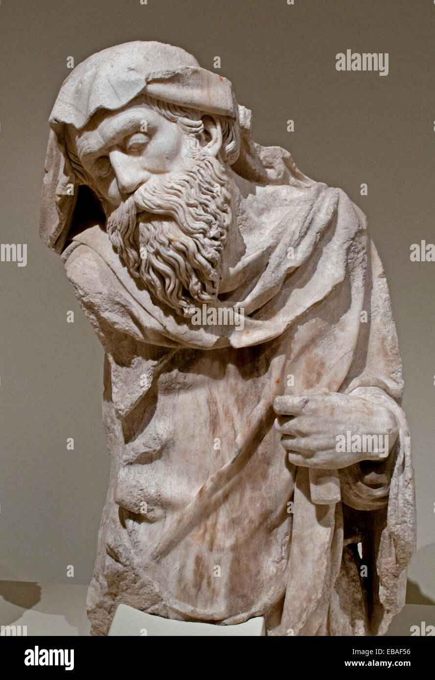 Dormizione della Vergine Chiesa di Sant Miquel a Barcellona. Alabastro scolpita 1534 - 1537 Damià Forment 1475 - 1540 Spagna - Spagnolo Foto Stock