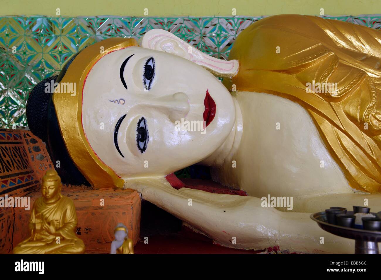1174 1211 XII secolo 4 d.c. art Asia Bawgyo Buddha Buddismo Birmania burro pit colore celeste immagine dinastia giorno dare ha Foto Stock