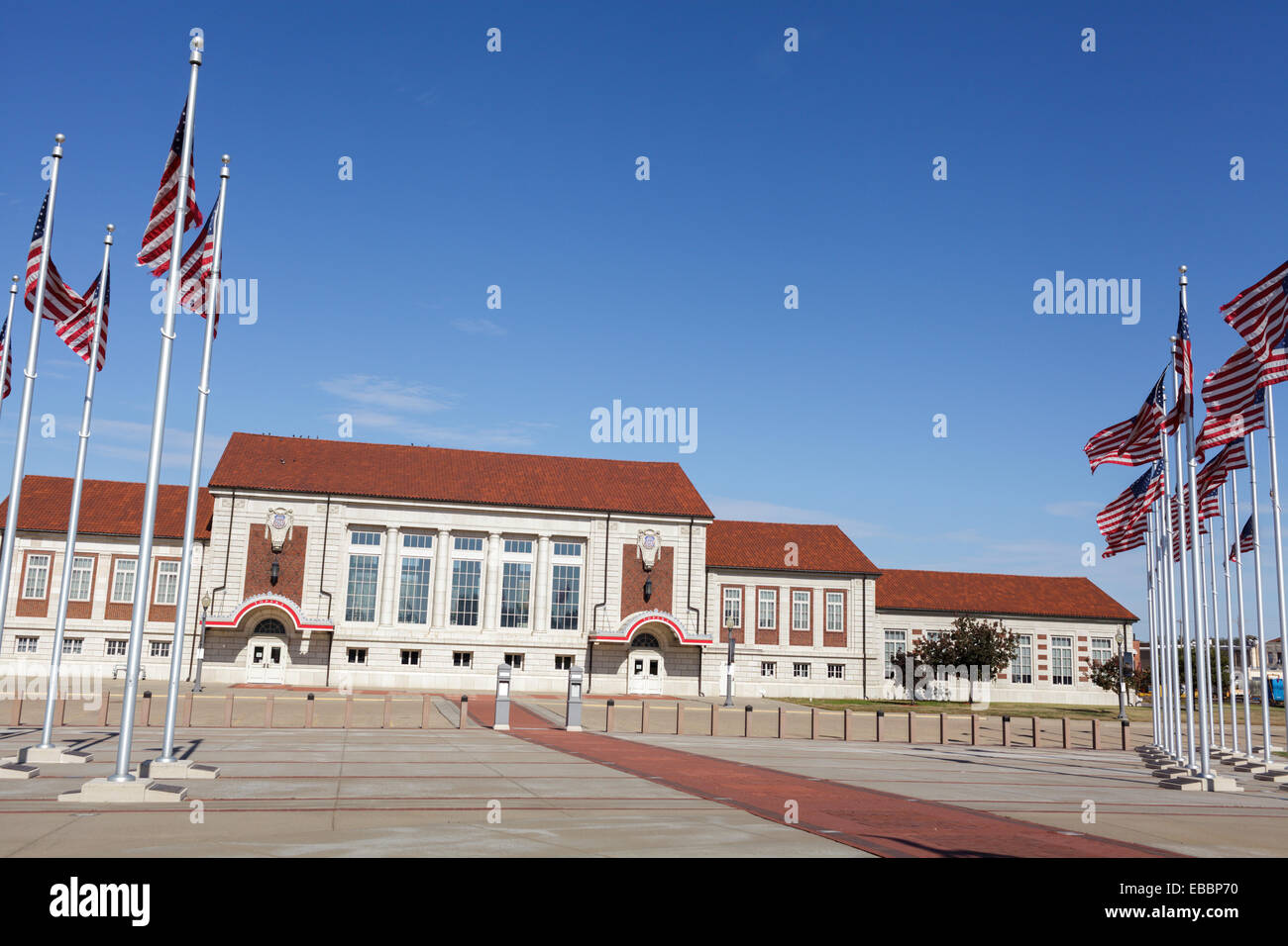 Grande stazione terrestre aka Union Pacific Station,Topeka nel Kansas Foto Stock