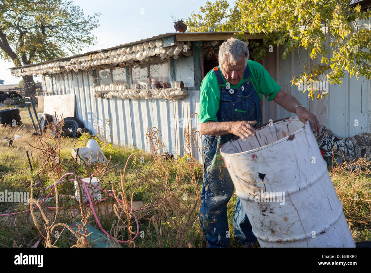 Popolare artista M. T. Liggett Mullinville, Kansas Foto Stock