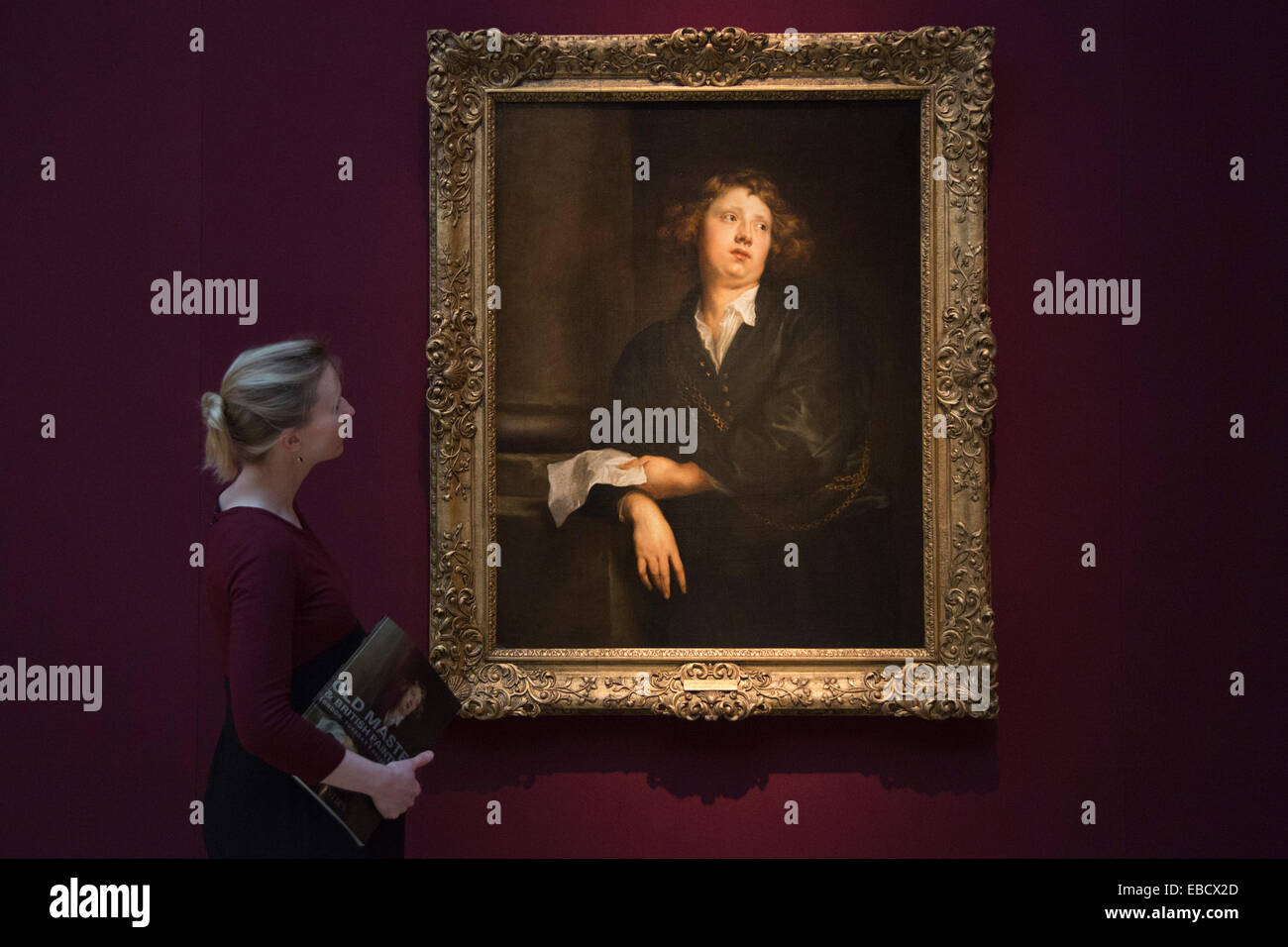 Anteprima di Christie's Old Master & British dipinti sera in vendita in Londra. Hendrick Liberti da Sir Anthony van Dyck. Foto Stock