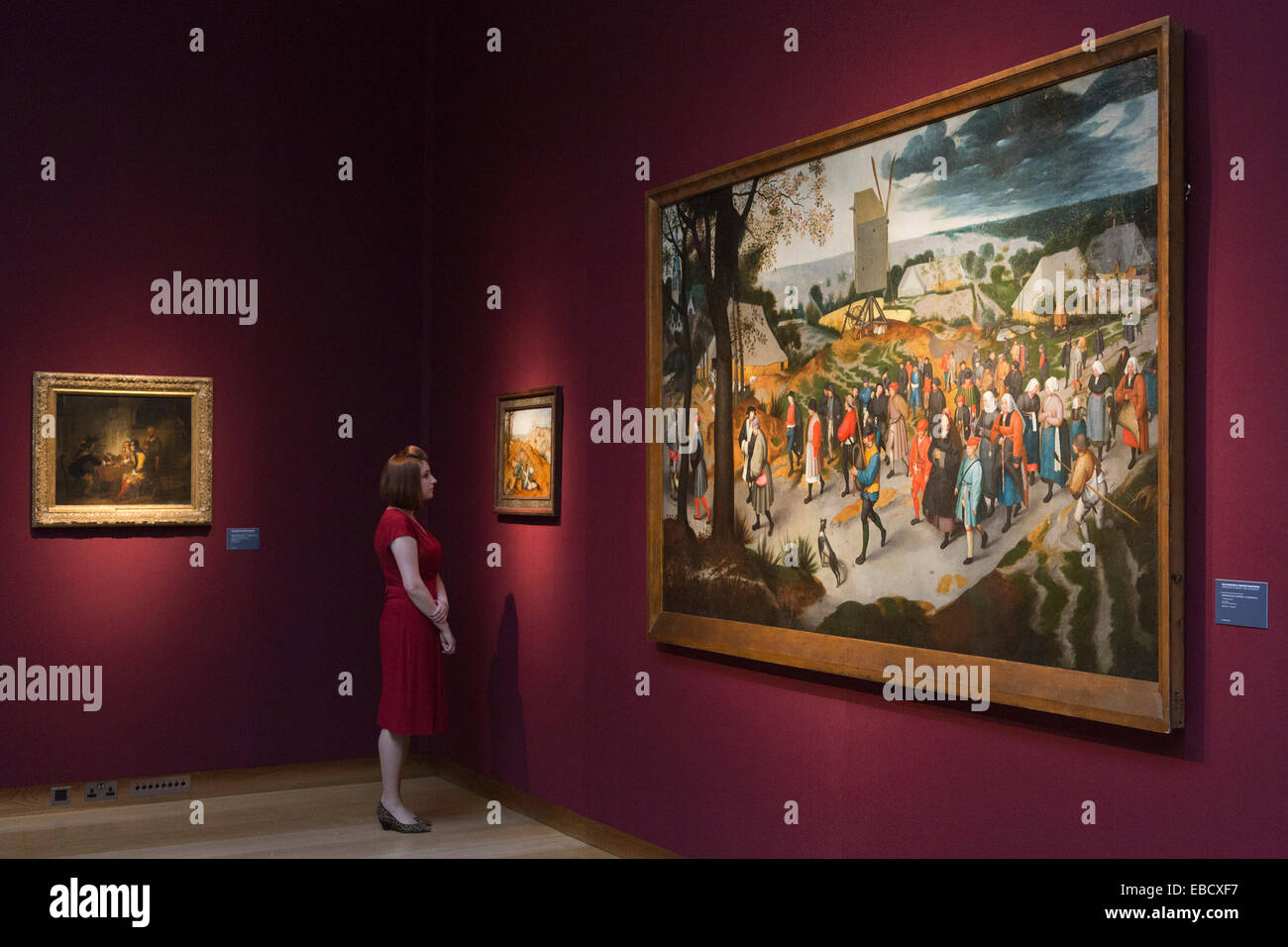 Anteprima di Christie's Old Master & British dipinti sera in vendita in Londra. Il Buon Pastore di Pieter Bruegel il Vecchio, Foto Stock
