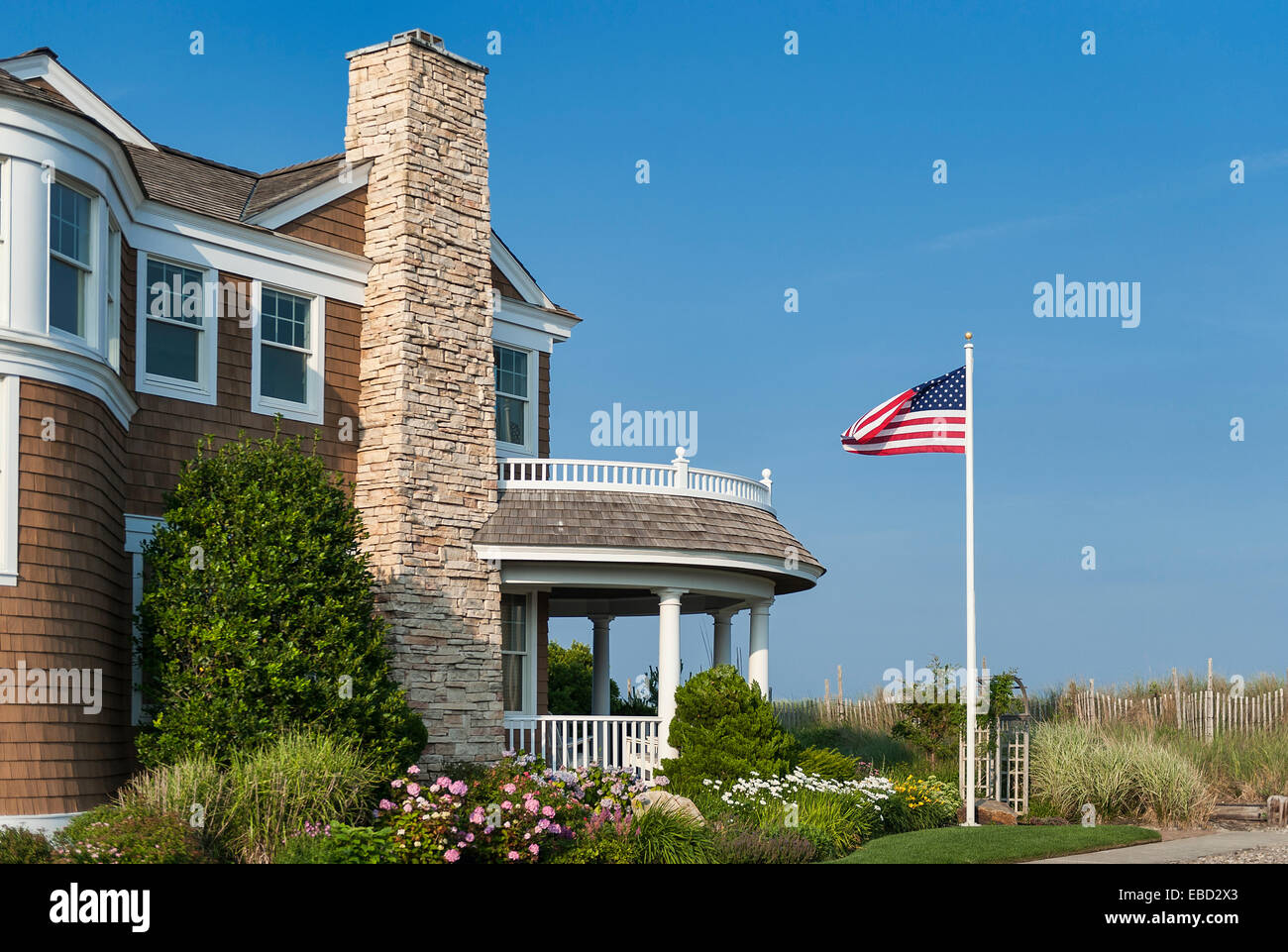 Luxury beach house, porto di pietra, New Jersey, STATI UNITI D'AMERICA Foto Stock