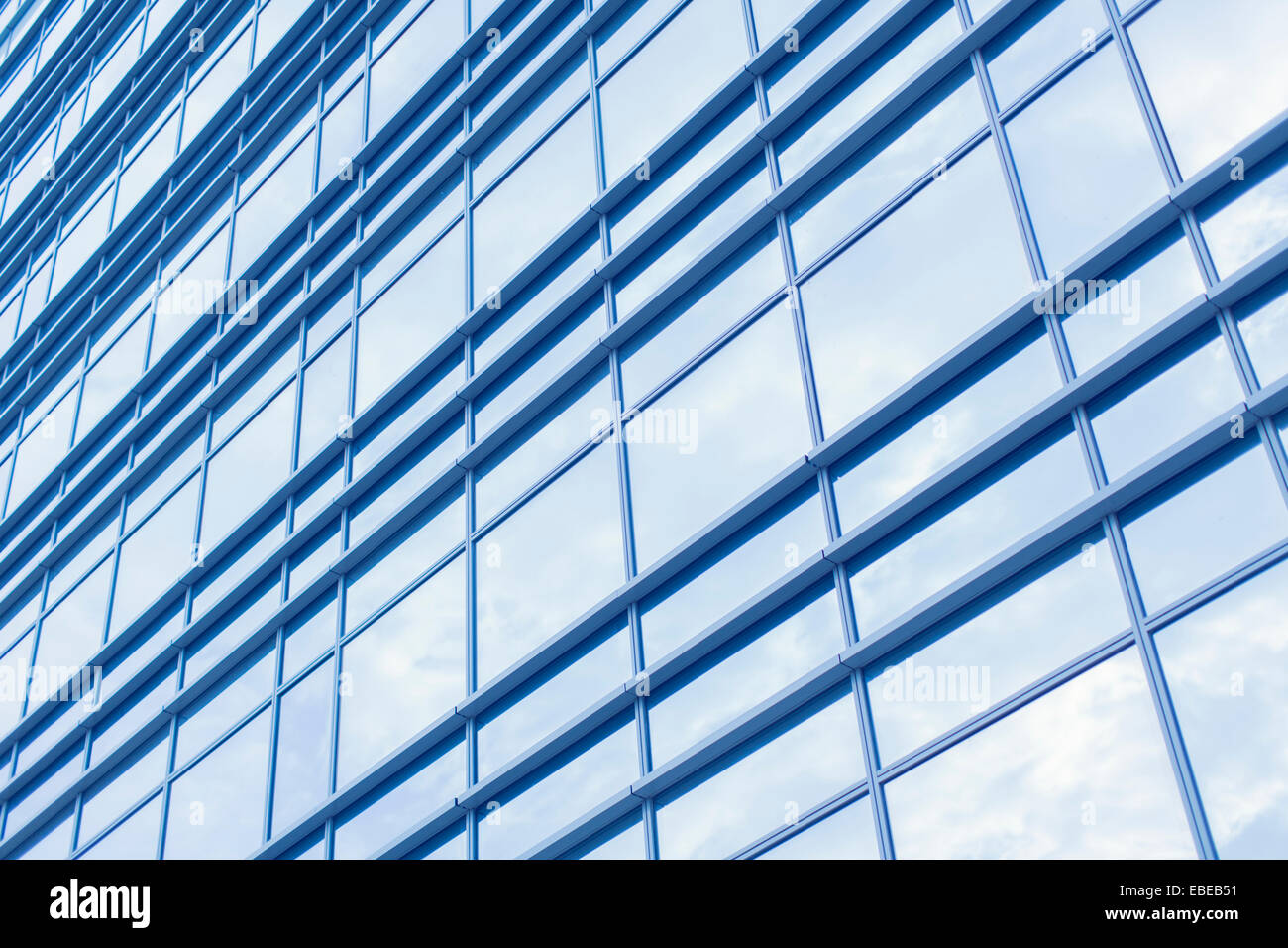 Moderno edificio di office Foto Stock