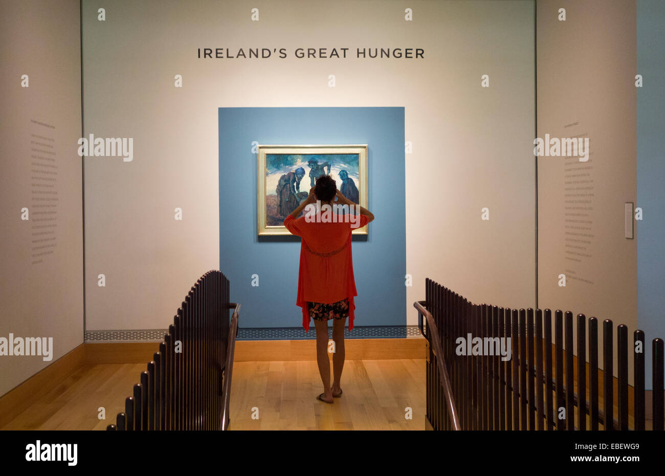 In Irlanda la grande fame museum di Hamden CT Foto Stock