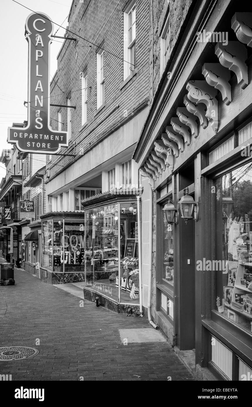 Caplans Department Store in Ellicott City, Maryland Foto Stock