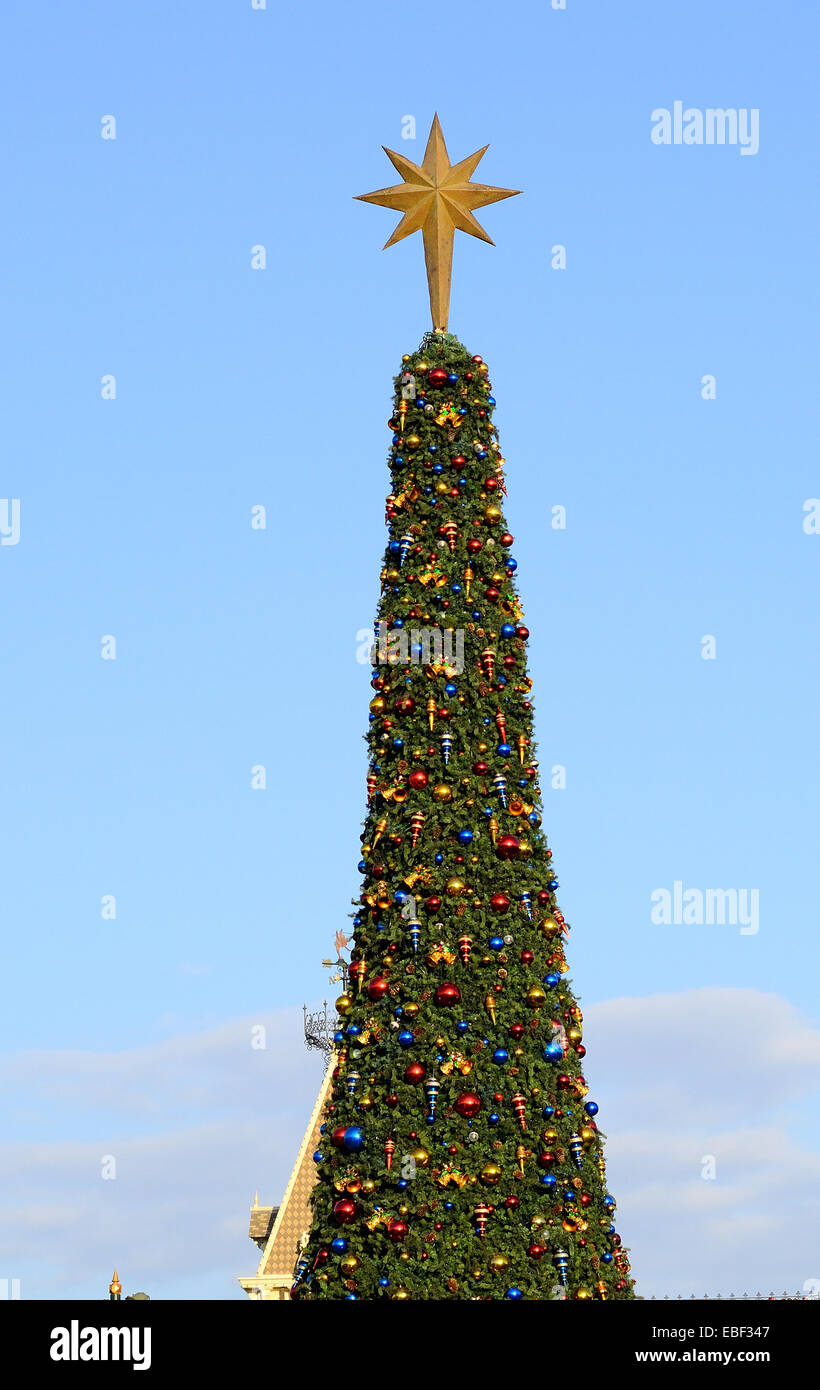 Bellissimo stile Hong Kong albero di natale acessory Foto Stock