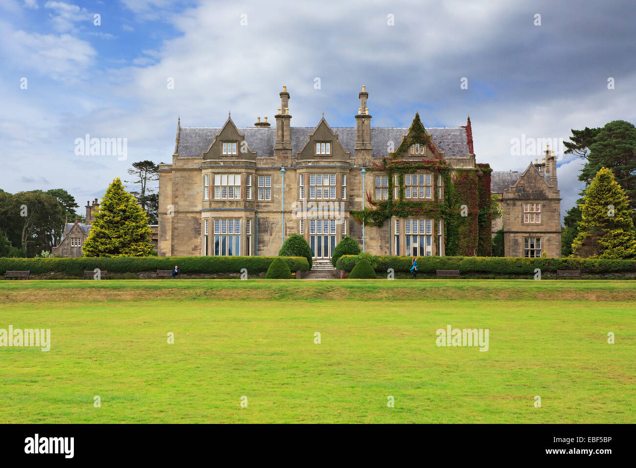 Muckross House nel Parco Nazionale di Killarney. Foto Stock