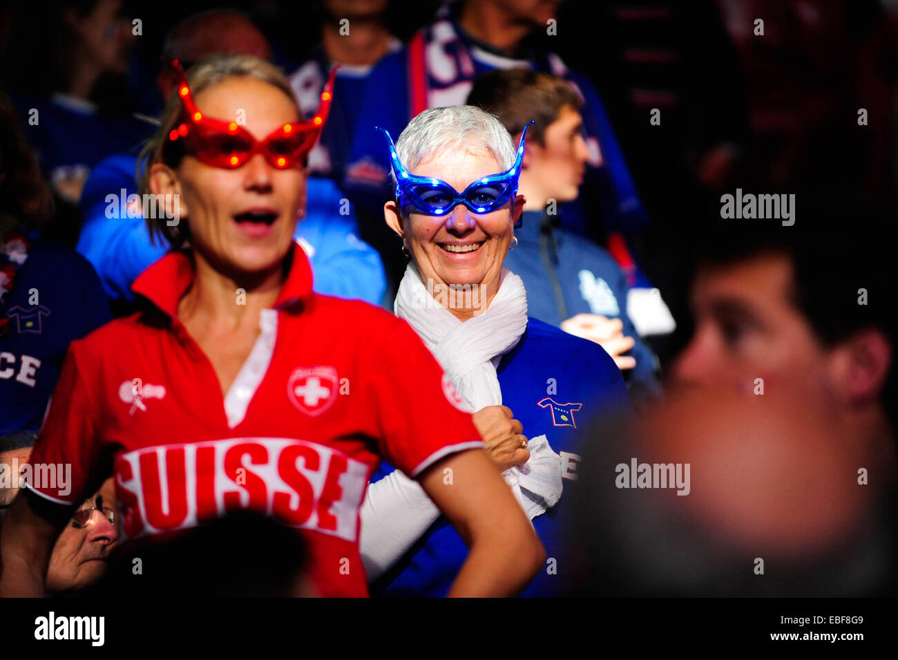 Ambiance - 23.11.2014 - Francia/Suisse - Finale Coupe Davis - Foto : Dave inverno/Icona Sport Foto Stock