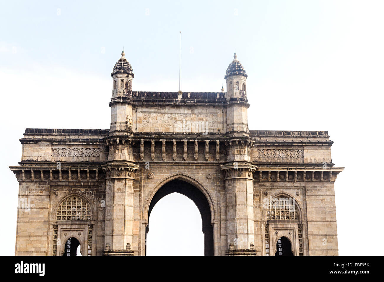 India Mumbai Gateway of India Foto Stock