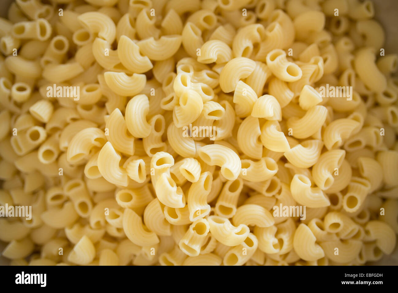 macaroni bollito Foto Stock