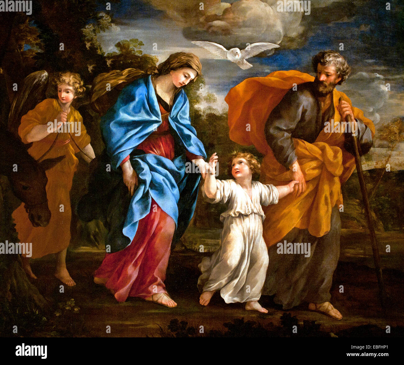 La Sacra Famiglia Vi Ritorno Dall Egitto Il ritorno dall'Egitto 1635 Giovanni Francesco Romanelli Viterbo, circa