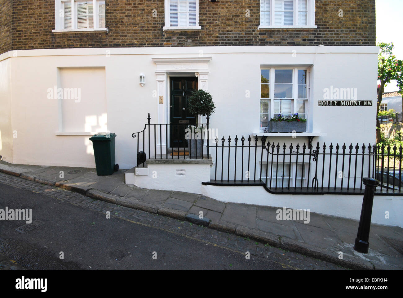 Area residenziale di Hampstead London REGNO UNITO Foto Stock
