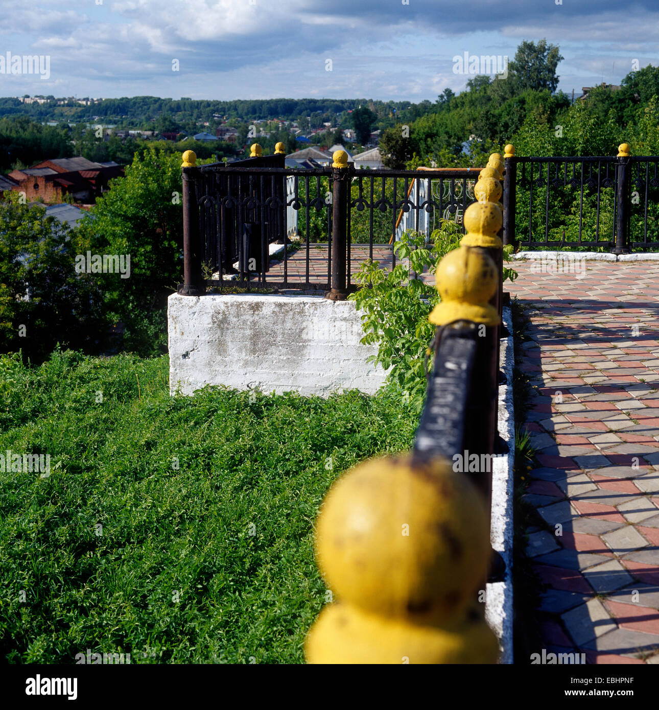 Gorodets punto di visualizzazione Foto Stock