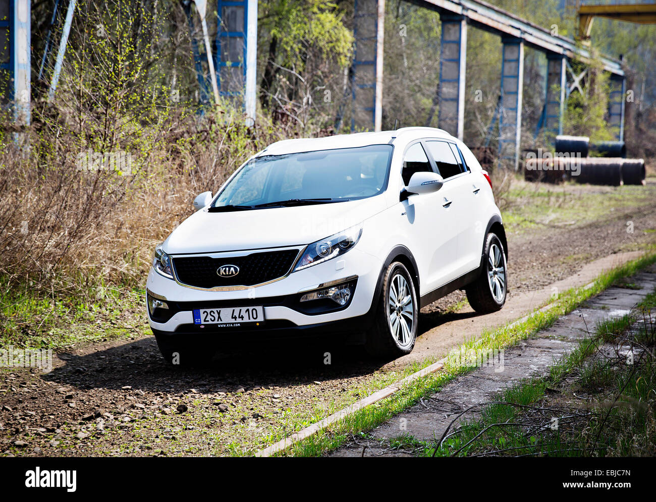 Kia Sportage, il crossover, seconda generazione Foto Stock
