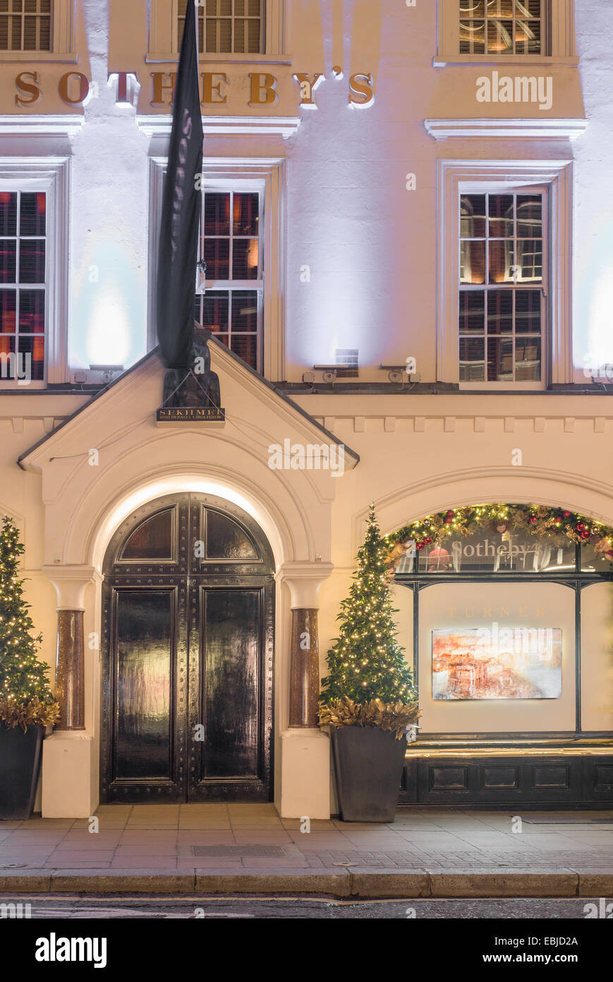 Sotheby's auction house Foto Stock